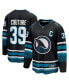 Фото #1 товара Men's Logan Couture Black San Jose Sharks Alternate Premier Breakaway Player Jersey