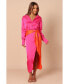 ფოტო #12 პროდუქტის Women's Austin Colorblock Wrap Dress