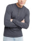 Фото #1 товара Men's Originals Tri-Blend Long Sleeve Henley T-shirt