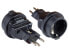 Good Connections PA-6002S - Type J (CH) - Type F - Black