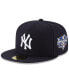 Фото #1 товара Men's Navy New York Yankees 2000 World Series Wool 59FIFTY Team Fitted Hat