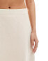 Фото #5 товара Selected Femme knitted skirt in beige