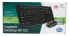 Logitech Комплект клавиатура и мышь MK120 - Проводной - USB - Механическая - QWERTY - Черный - В комплекте мышь