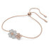 Фото #2 товара Swarovski Damen Armband Latisha Blume, Weiß, Roségoldfarbe 5636591