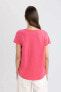 Kadın T-shirt Pembe K1507az/pn239