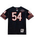Фото #4 товара Men's Brian Urlacher Navy Chicago Bears 2004 Authentic Throwback Retired Player Jersey