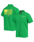 Men's PFG Green Oregon Ducks Slack Tide Camp Button-Up Shirt