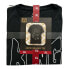 Фото #1 товара Jolie Noire Men's Black History Graphic Print Short Sleeve Crewneck Tee