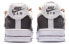 【定制球鞋】 Nike Air Force 1 Low 特殊鞋盒 雪迹 OK绷 涂鸦 低帮 板鞋 女款 棕黄米白 / Кроссовки Nike Air Force DD8959-100