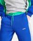 Фото #8 товара Men's Varsity Relaxed-Fit Logo Joggers, Created for Macy's