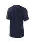 Фото #2 товара Men's Navy New England Patriots 2023 Sideline Performance T-Shirt