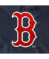 ფოტო #3 პროდუქტის Men's Navy Boston Red Sox Coach's Raglan Full-Snap Windbreaker Jacket