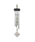 Фото #1 товара 15" Long Green Wooden Top Gem Wind Chime Home Decor Perfect Gift for House Warming, Holidays and Birthdays
