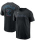 Фото #1 товара Men's Jazz Chisholm Jr Black Miami Marlins Player Name Number T-shirt