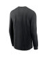 ფოტო #4 პროდუქტის Men's Black Chicago White Sox Over Arch Performance Long Sleeve T-shirt