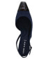 Women's Sama Navy Slingback Heels