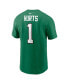 ფოტო #2 პროდუქტის Big Boys Jalen Hurts Kelly Green Philadelphia Eagles Player Name and Number T-shirt