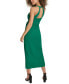 Women's Faux-Wrap Midi Dress