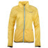 Diadora Full Zip Running Windbreaker Womens Yellow Casual Athletic Outerwear 176