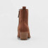 Фото #4 товара Women's Solita Western Boots - Universal Thread Cognac 6.5