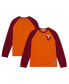 ფოტო #1 პროდუქტის Men's Orange Virginia Tech Hokies Legendary Slub Raglan Long Sleeve T-shirt