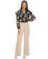 ფოტო #4 პროდუქტის Polished High Waist Wide Leg Trousers