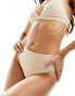 Фото #2 товара ASOS DESIGN Marina smoothing mid rise brazilian brief in beige