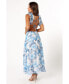 ფოტო #2 პროდუქტის Women's Lucah Frill Shoulder Maxi Dress