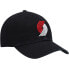 Фото #4 товара '47 Men's Black Portland Trail Blazers Team Clean Up Adjustable Hat