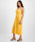ფოტო #3 პროდუქტის Women's Sleeveless Twist-Front Midi Dress, Created for Macy's