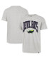 Фото #1 товара Men's Gray Tampa Bay Rays Walk Tall Franklin T-shirt