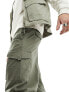 Фото #2 товара ADPT wide fit cargo trouser in khaki