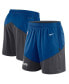 Фото #2 товара Men's Royal, Anthracite Indianapolis Colts Primary Lockup Performance Shorts
