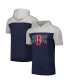 Men's Navy Boston Red Sox Active Brushed Hoodie T-Shirt