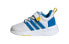 Детские кроссовки adidas x LEGO® Racer TR21 Elastic Lace and Top Strap Shoes (Белые)