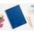 Фото #4 товара NAVIGATOR A4 spiral notebook hardcover 80h 80gr 4 mm square with navy margin