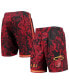 Фото #1 товара Men's Red Miami Heat Hardwood Classics Lunar New Year Swingman Shorts