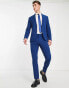 New Look skinny suit trousers in indigo