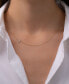 ფოტო #2 პროდუქტის Diamond Initial Side Pendant Necklace (1/20 ct. t.w.) in 14k Gold, 16" + 2' extender