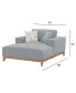 Rosecrans 53" Fabric Chaise, Created for Macy's