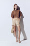 Фото #2 товара Linen-blend Pull-on Shorts