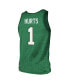 Фото #3 товара Men's Threads Jalen Hurts Kelly Green Philadelphia Eagles Tri-Blend Player Name Number Tank Top