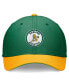 Фото #4 товара Men's Green/Gold Oakland Athletics Cooperstown Collection Rewind Swooshflex Performance Hat