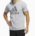 Adidas Men's Tee Shirt Size M, GT SS Fill The Go to 420 GT Gray Sports Training