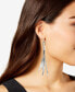 ფოტო #2 პროდუქტის Herringbone Chain Fringe Earrings