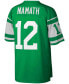 ფოტო #4 პროდუქტის Men's Big and Tall Joe Namath Kelly Green New York Jets Legacy Replica Jersey