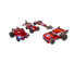 Construction Vehicles Laser Pegs Red Vehicle - 4 in 1 + 8 Years LED Light 185 Pieces