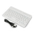 Фото #2 товара Wireless keyboard - white 7" - Bluetooth 3.0