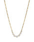 ფოტო #1 პროდუქტის Frontal Necklace in 18K Gold Plated Brass