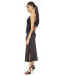 ფოტო #3 პროდუქტის Women's Solid Chain Slip Dress